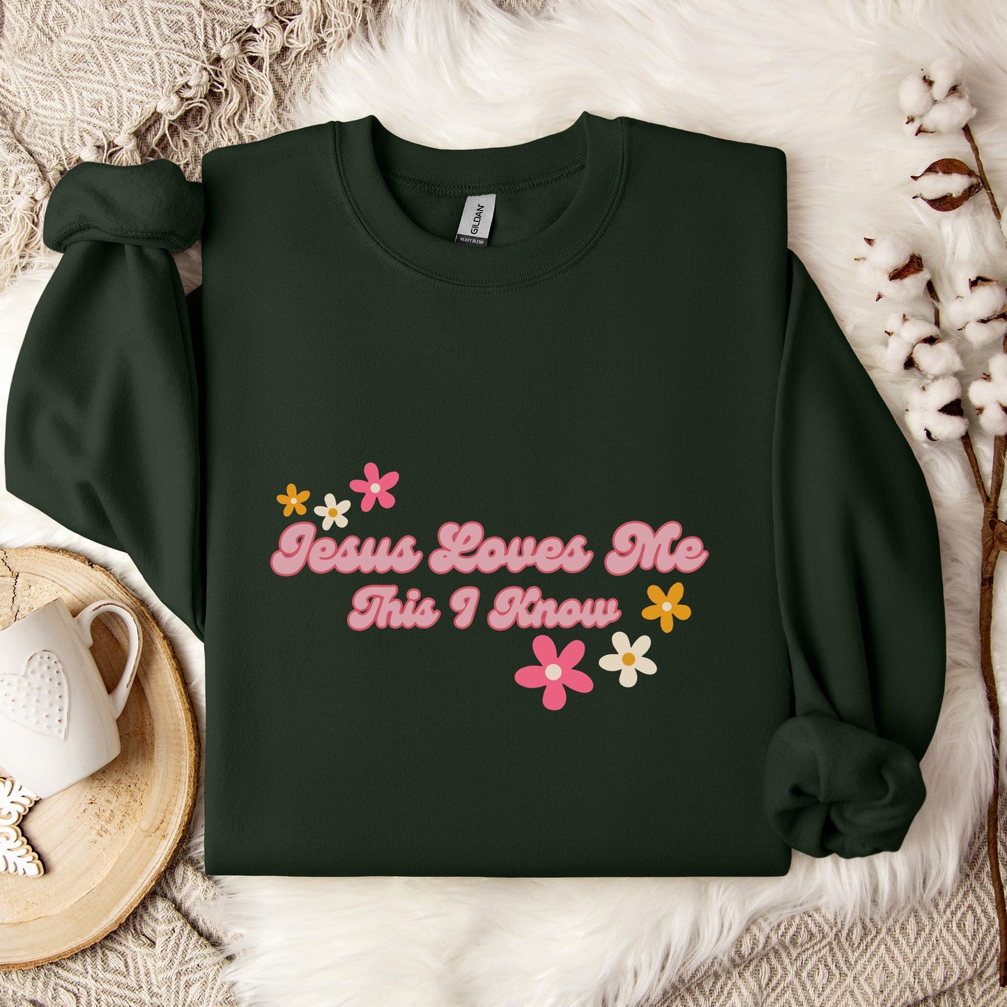 Jesus Loves Me This I Know Sweatshirt