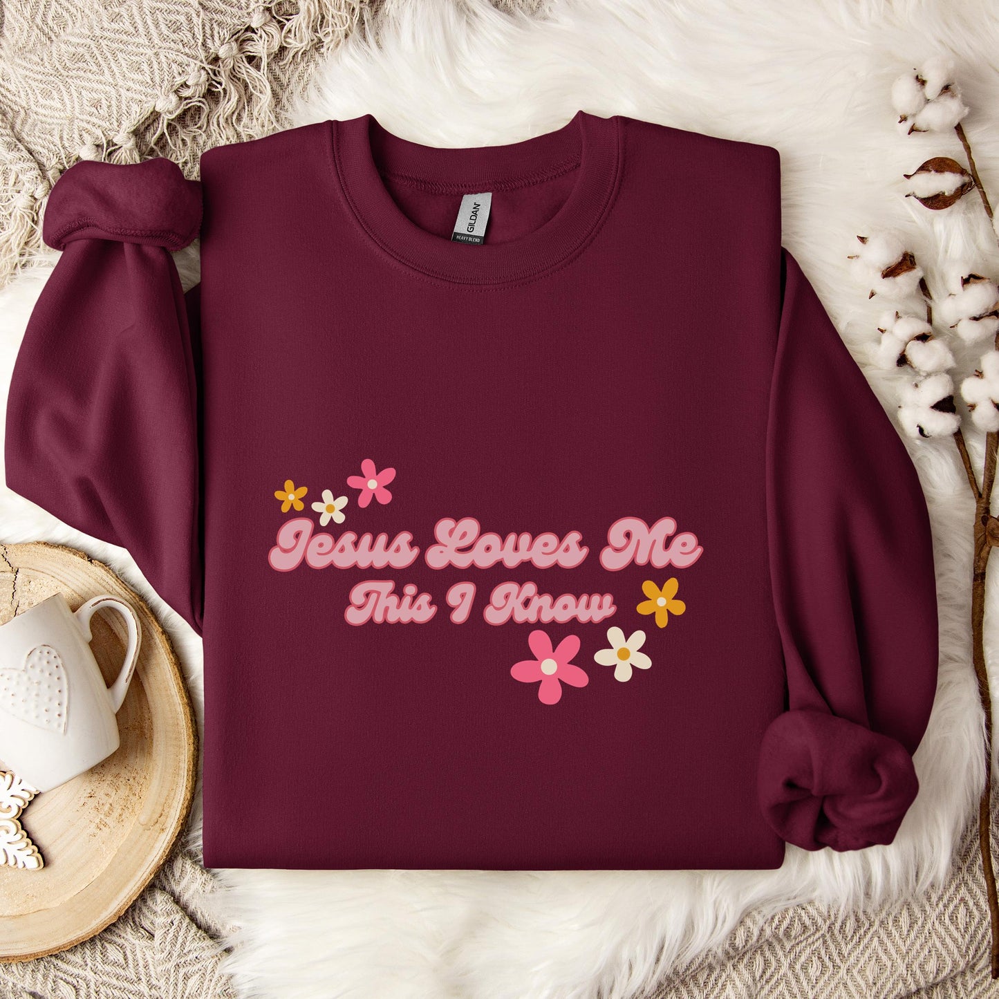 Jesus Loves Me This I Know Sweatshirt