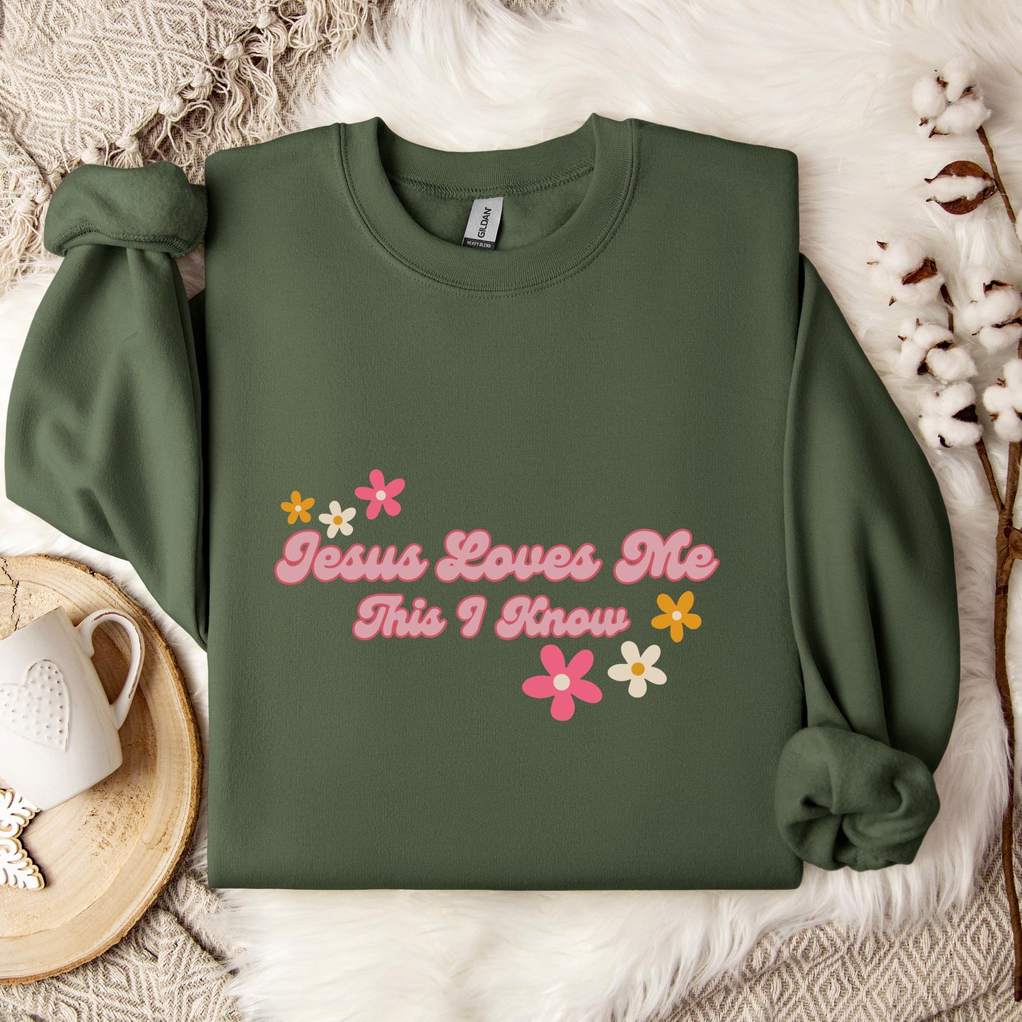 Jesus Loves Me This I Know Sweatshirt