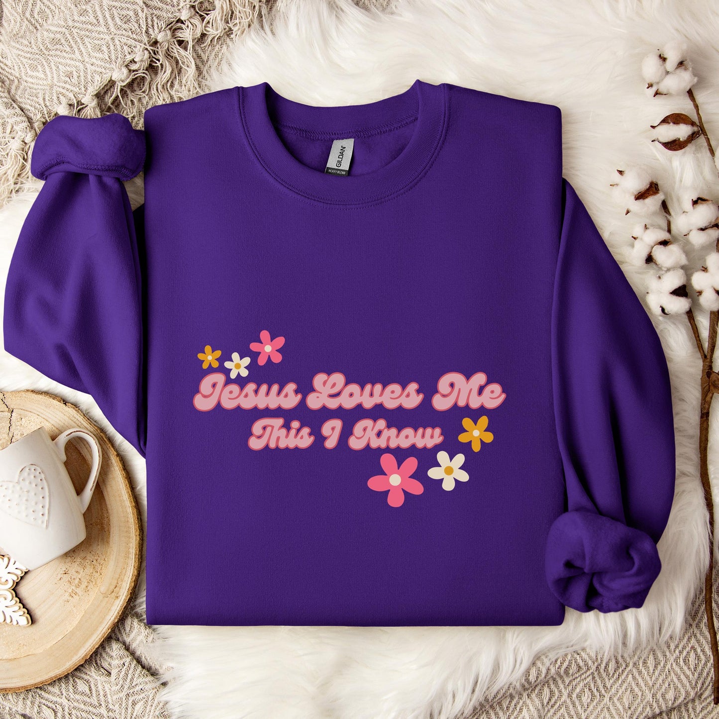 Jesus Loves Me This I Know Sweatshirt