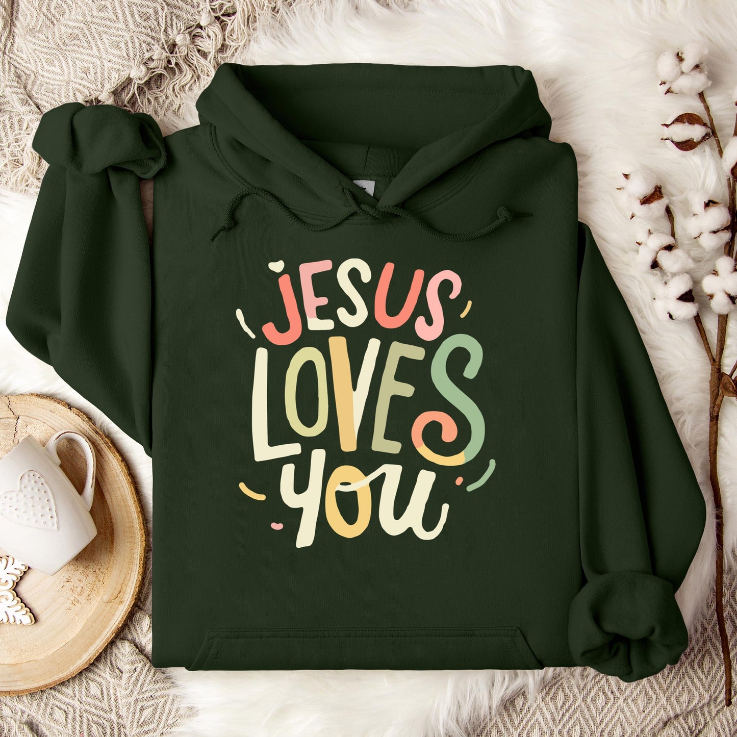 Jesus Loves You 04 Hoodie
