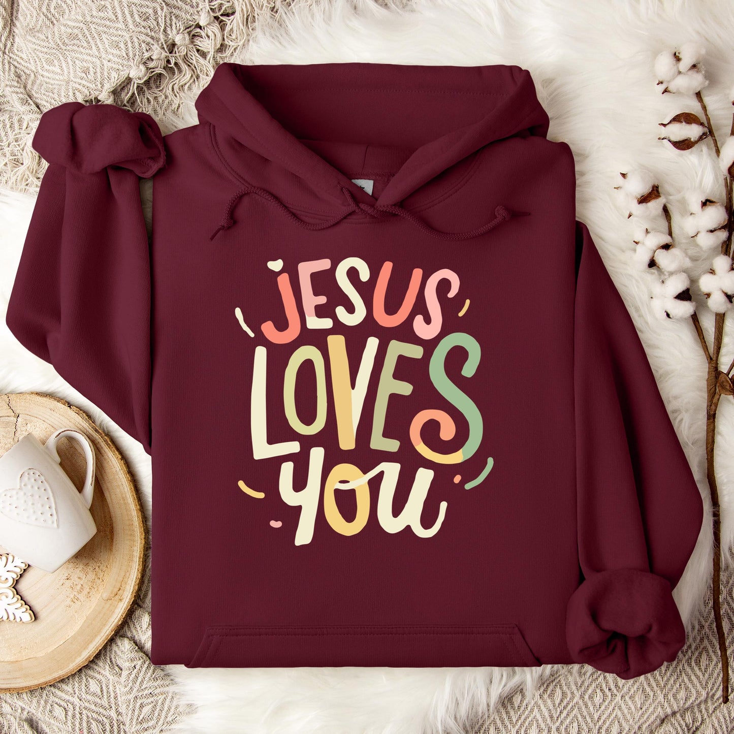 Jesus Loves You 04 Hoodie