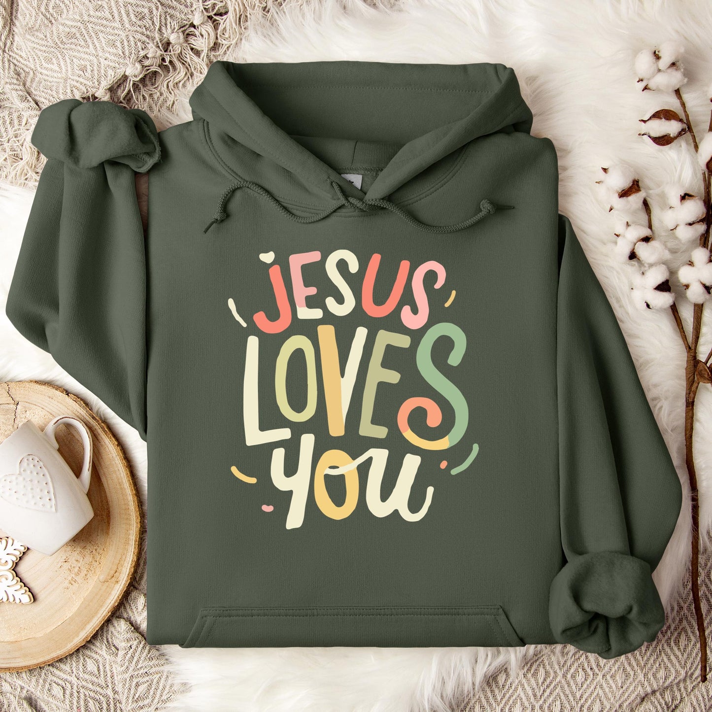 Jesus Loves You 04 Hoodie