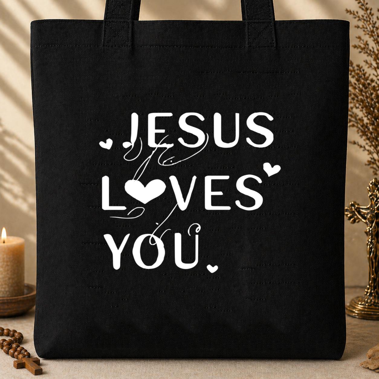 Jesus Loves You 05 Tote Bag
