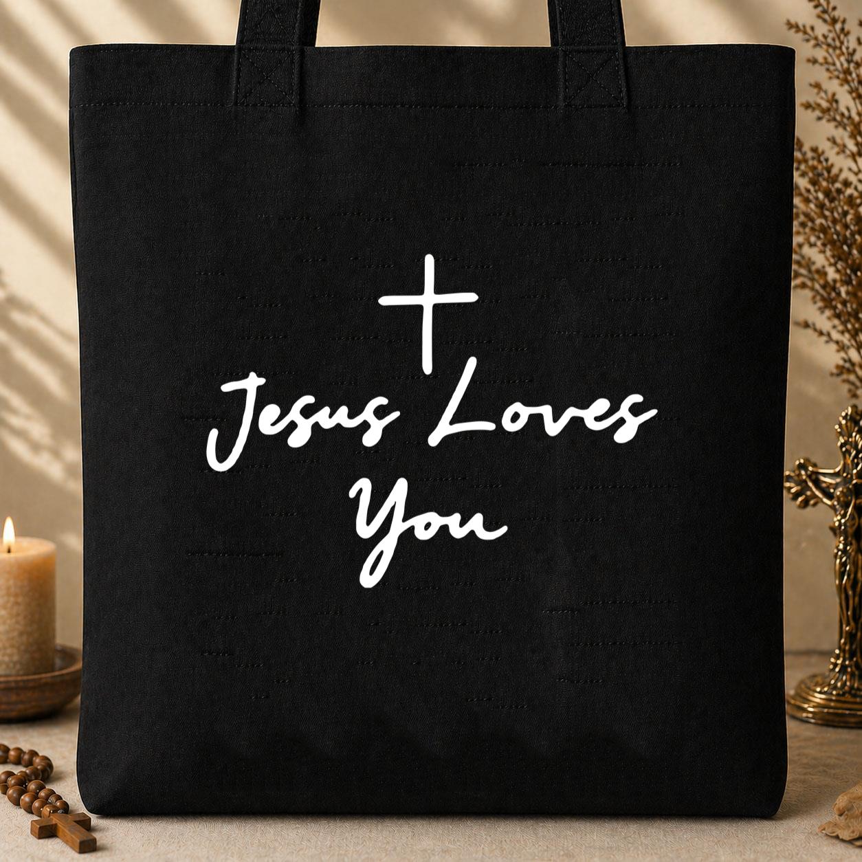 Jesus Loves You 06 Tote Bag