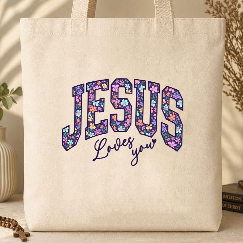 Jesus Loves You 07 Tote Bag
