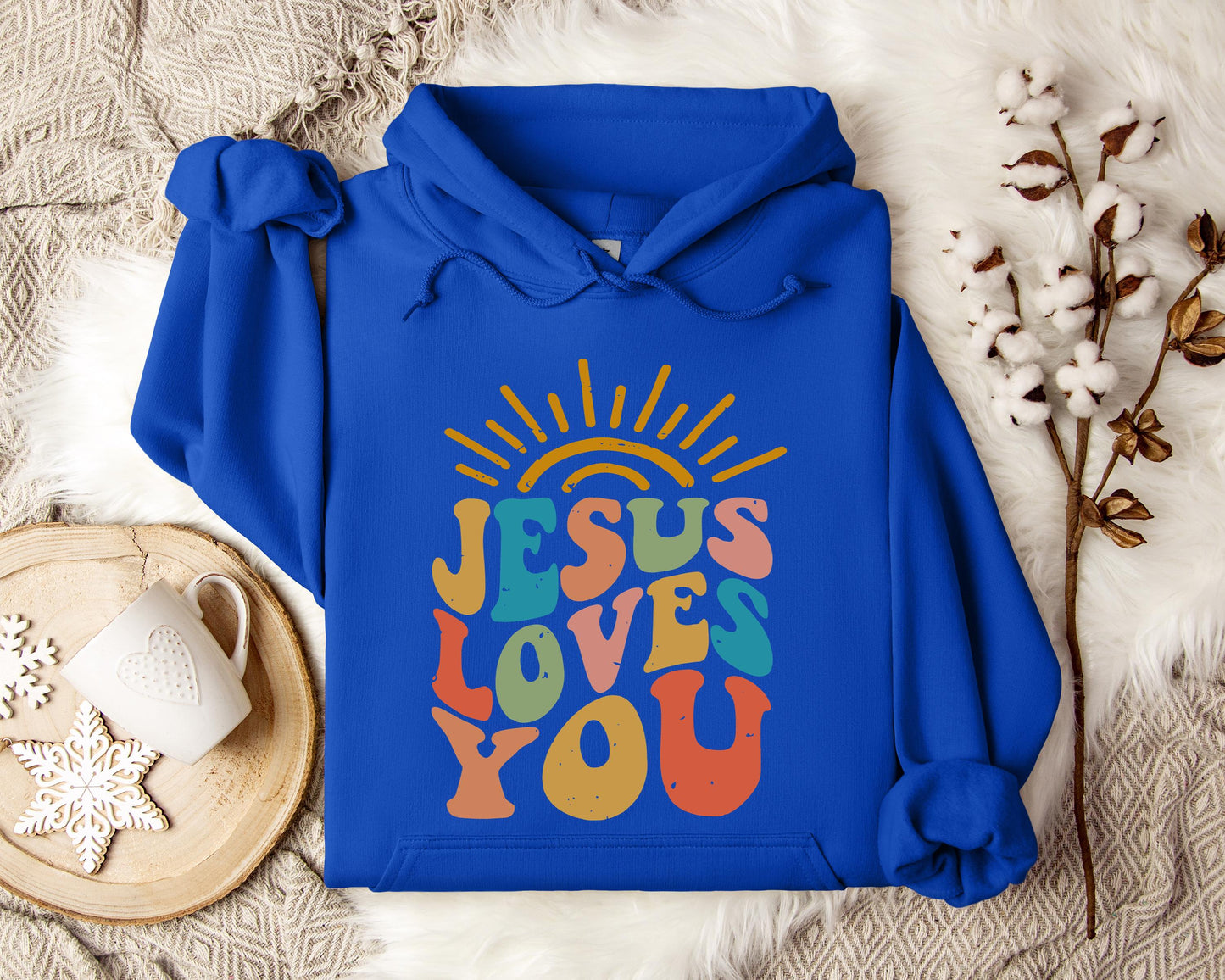 Jesus Loves You 2 Hoodie