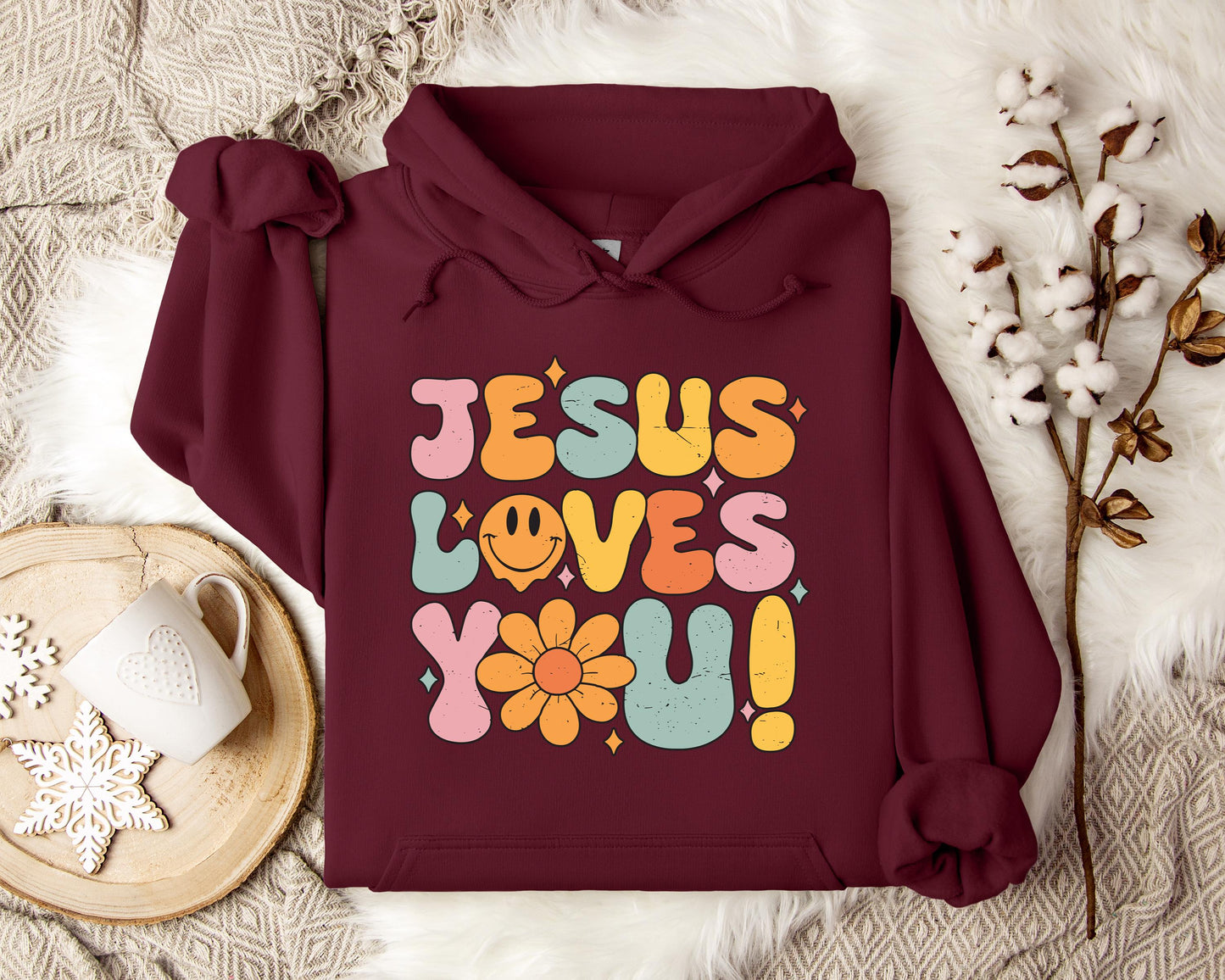 Jesus Loves You Hoodie