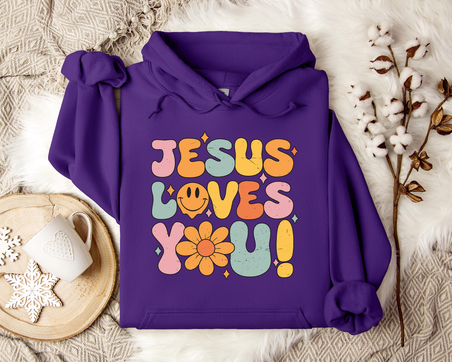 Jesus Loves You Hoodie