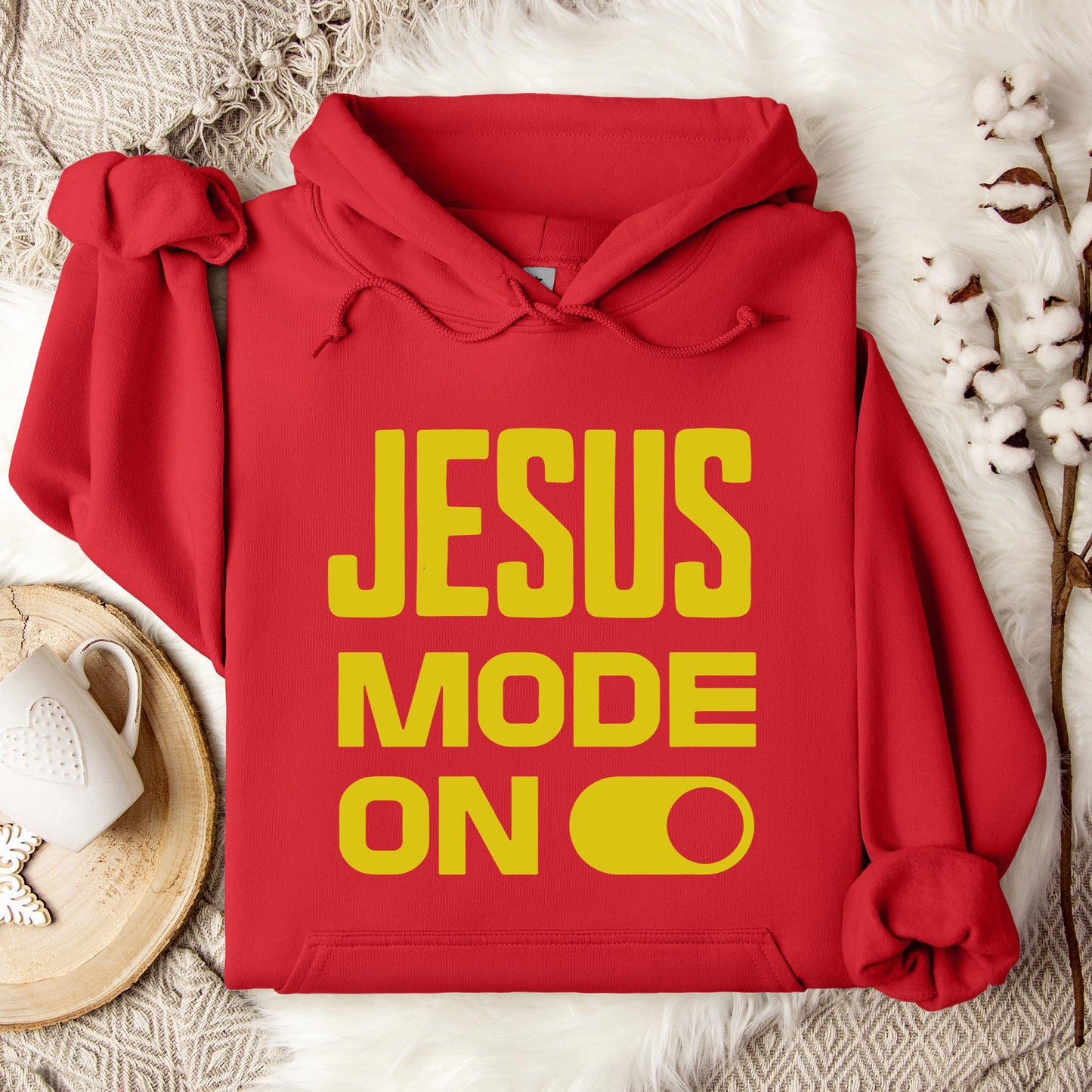 Jesus Mode On Hoodie