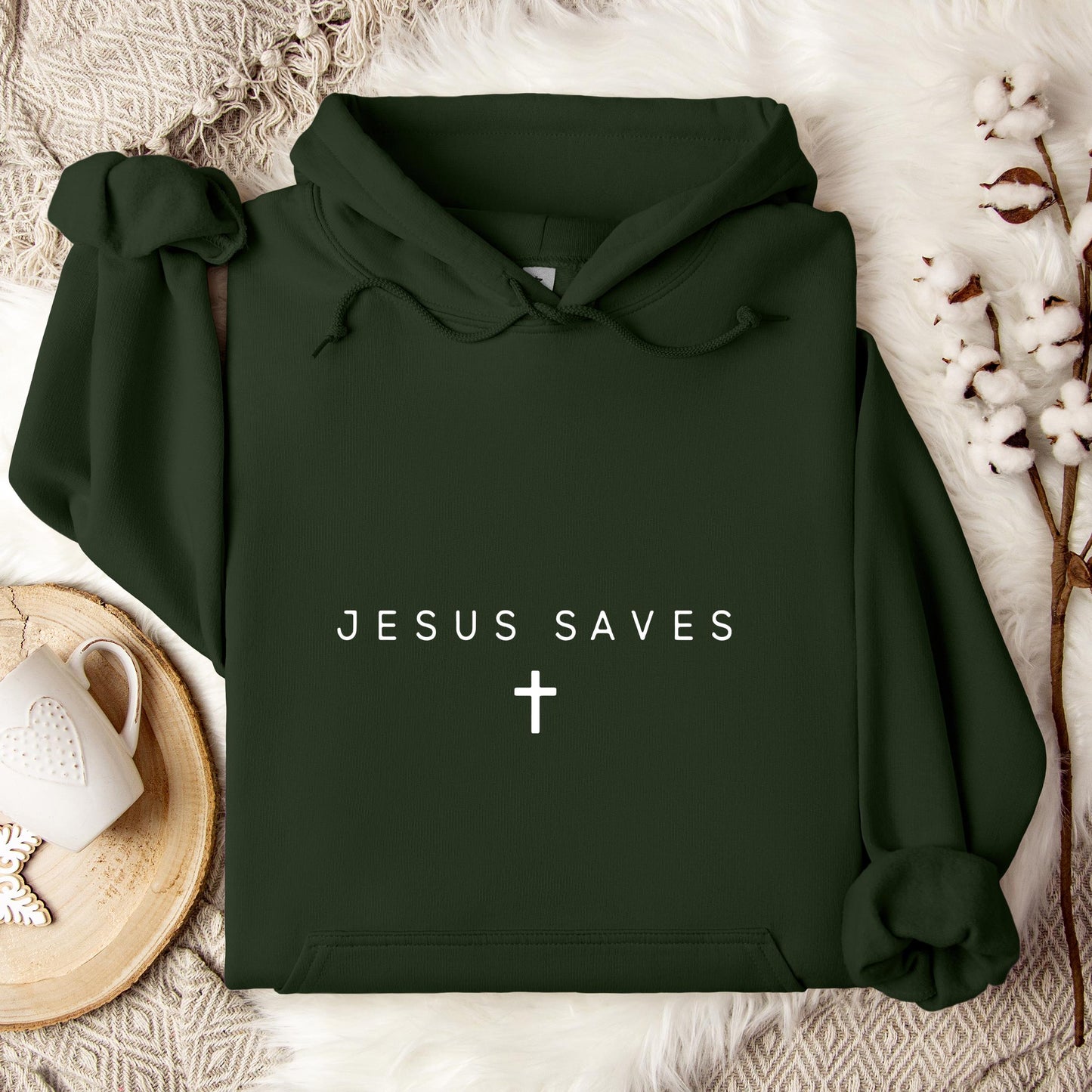 Jesus Saves Cross 01 Hoodie