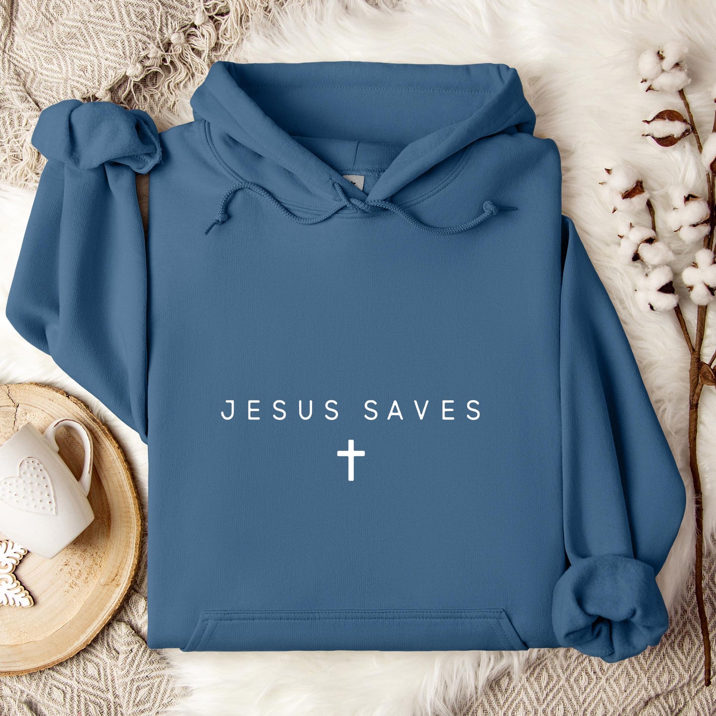 Jesus Saves Cross 01 Hoodie