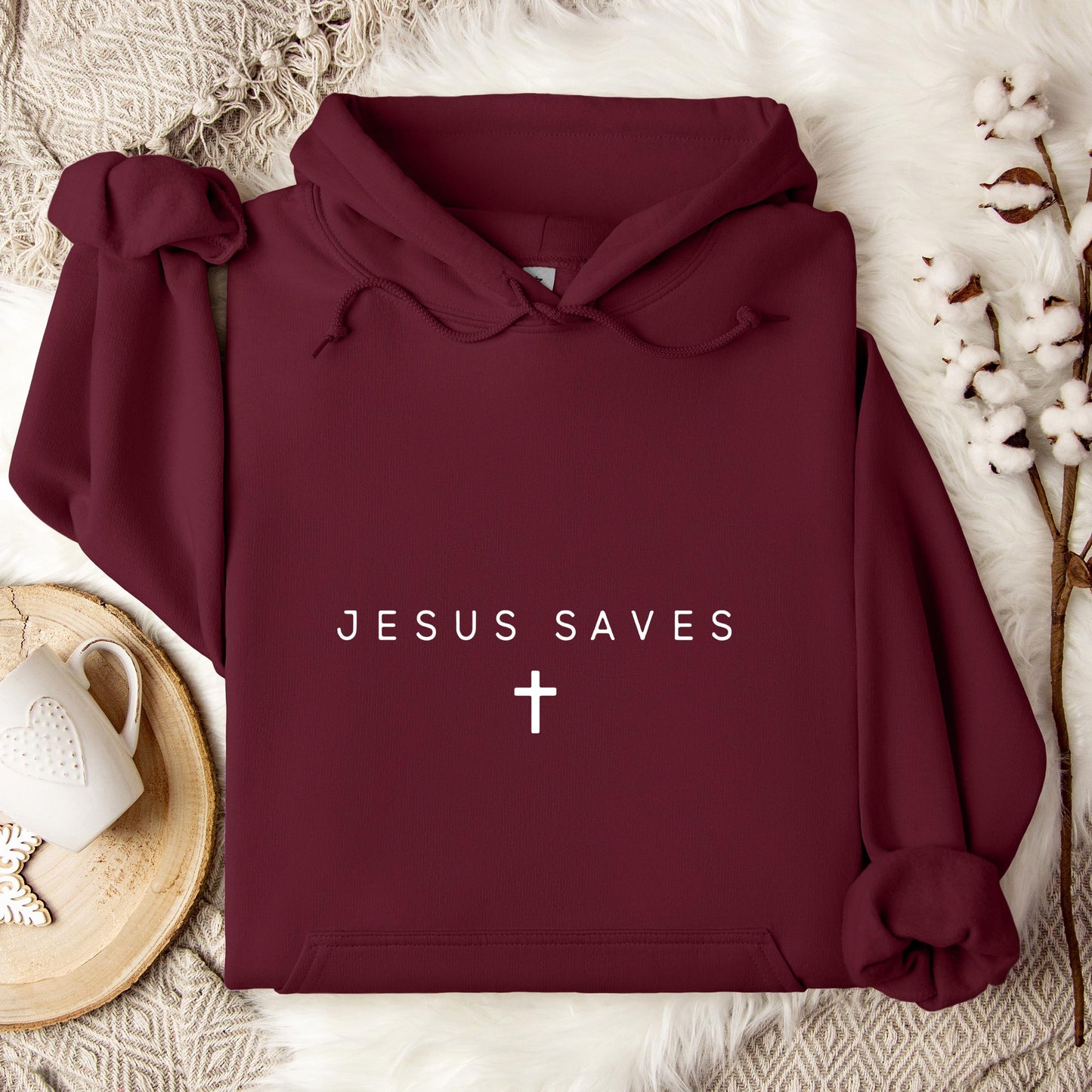 Jesus Saves Cross 01 Hoodie