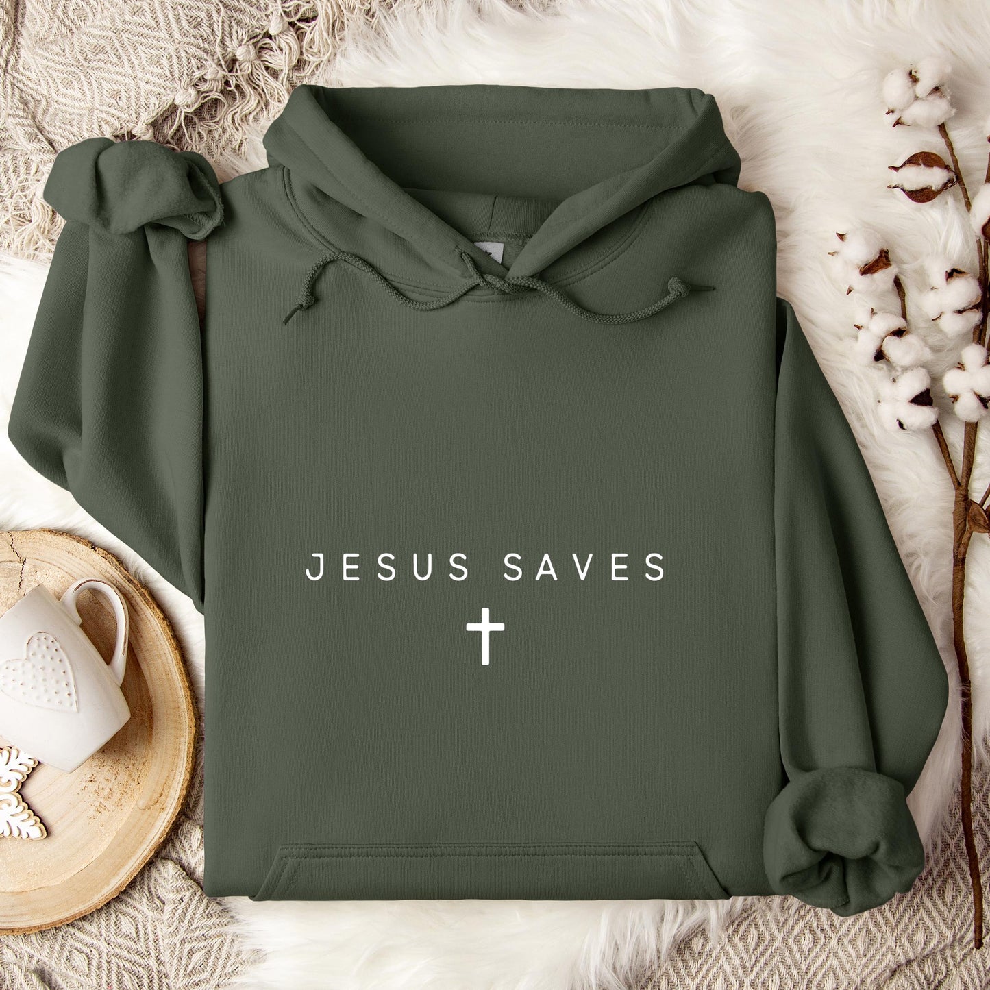 Jesus Saves Cross 01 Hoodie