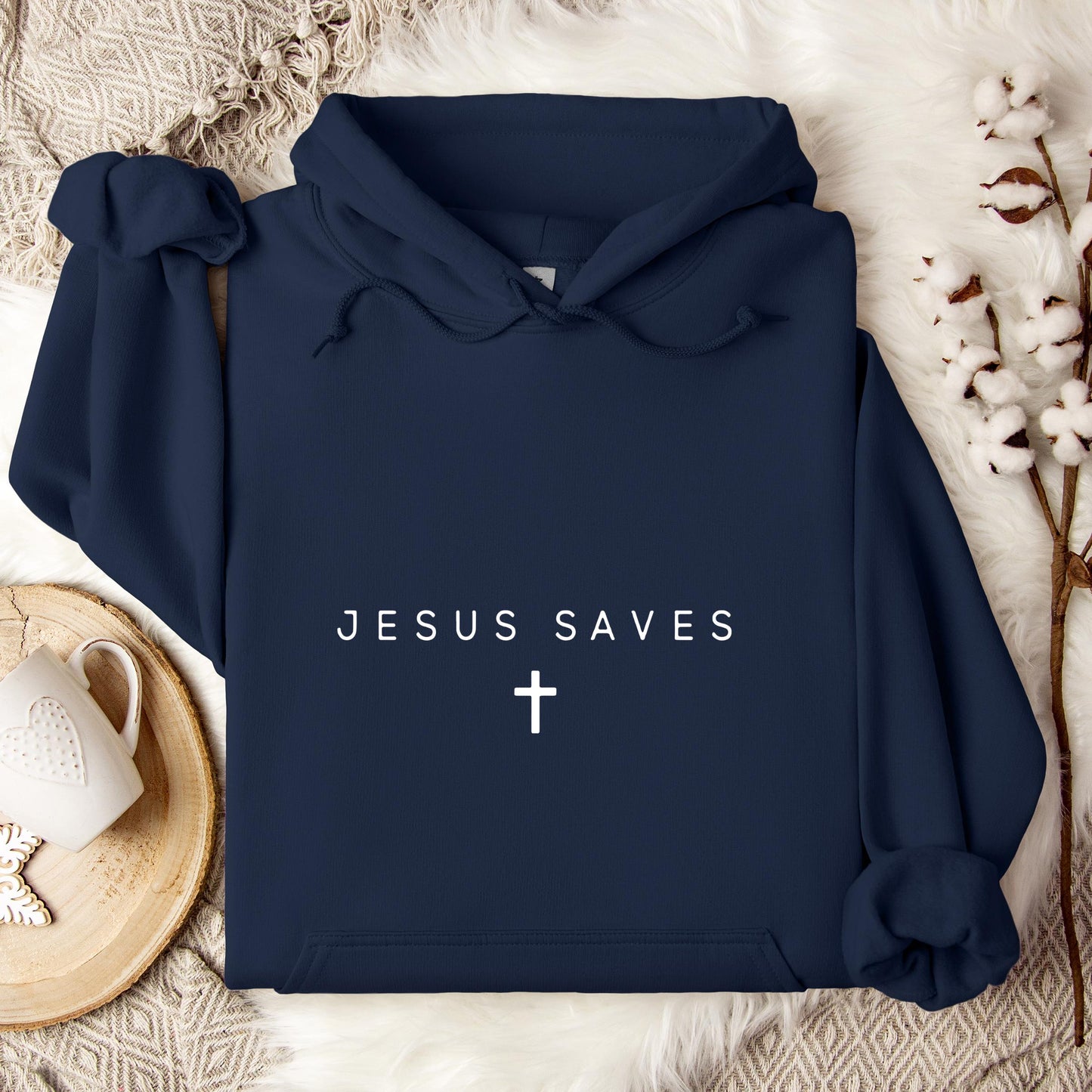 Jesus Saves Cross 01 Hoodie