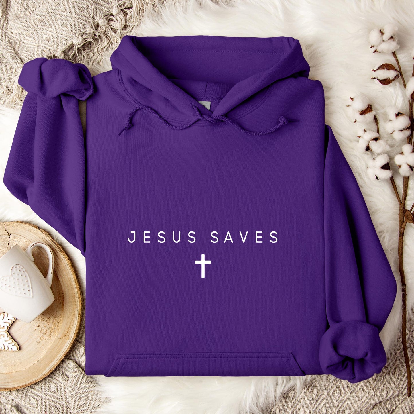 Jesus Saves Cross 01 Hoodie