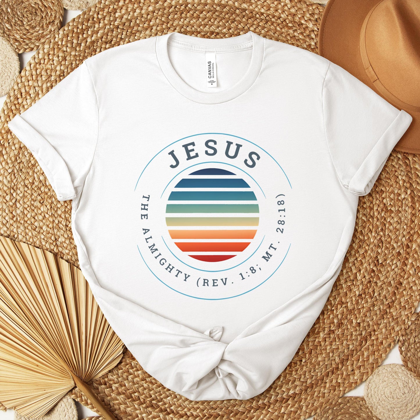 Jesus The Almighty REV 1.8 MT 28.18 Premium T-shirt