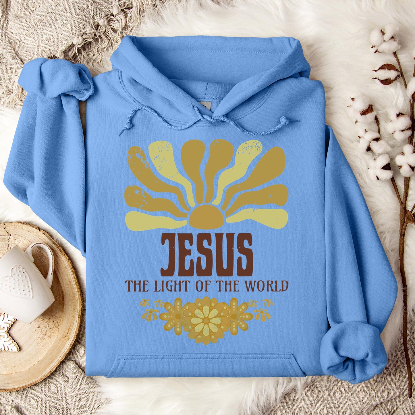 Jesus The Light Of The World Hoodie