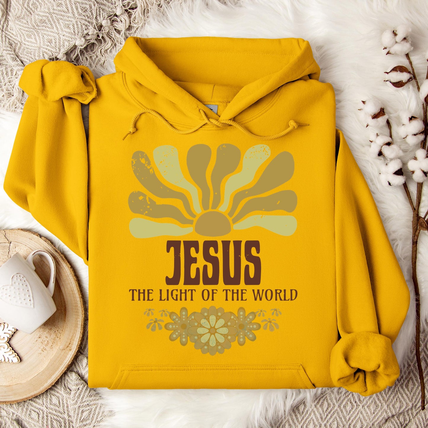 Jesus The Light Of The World Hoodie