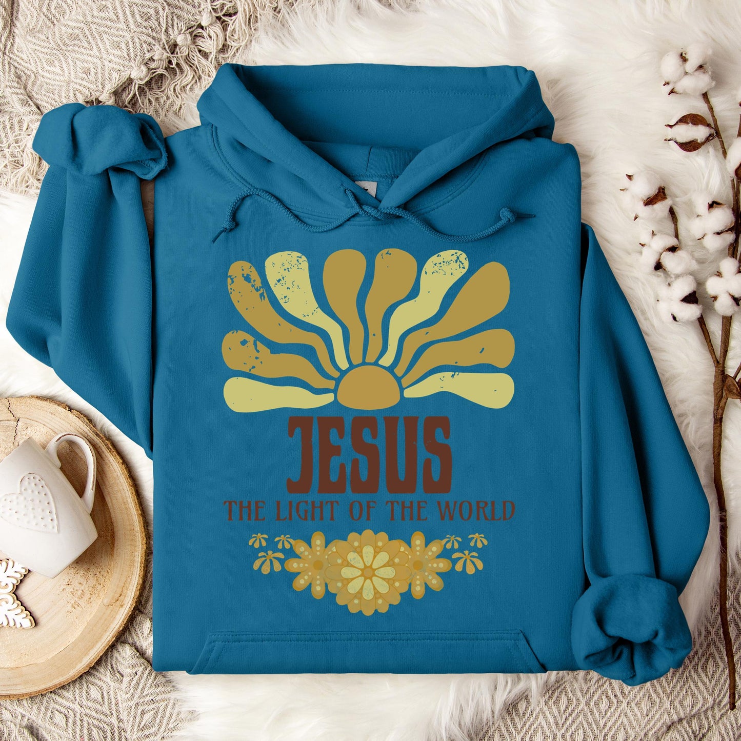 Jesus The Light Of The World Hoodie