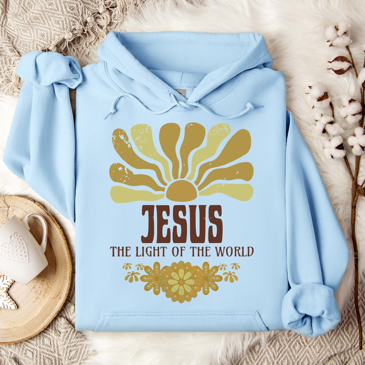Jesus The Light Of The World Hoodie