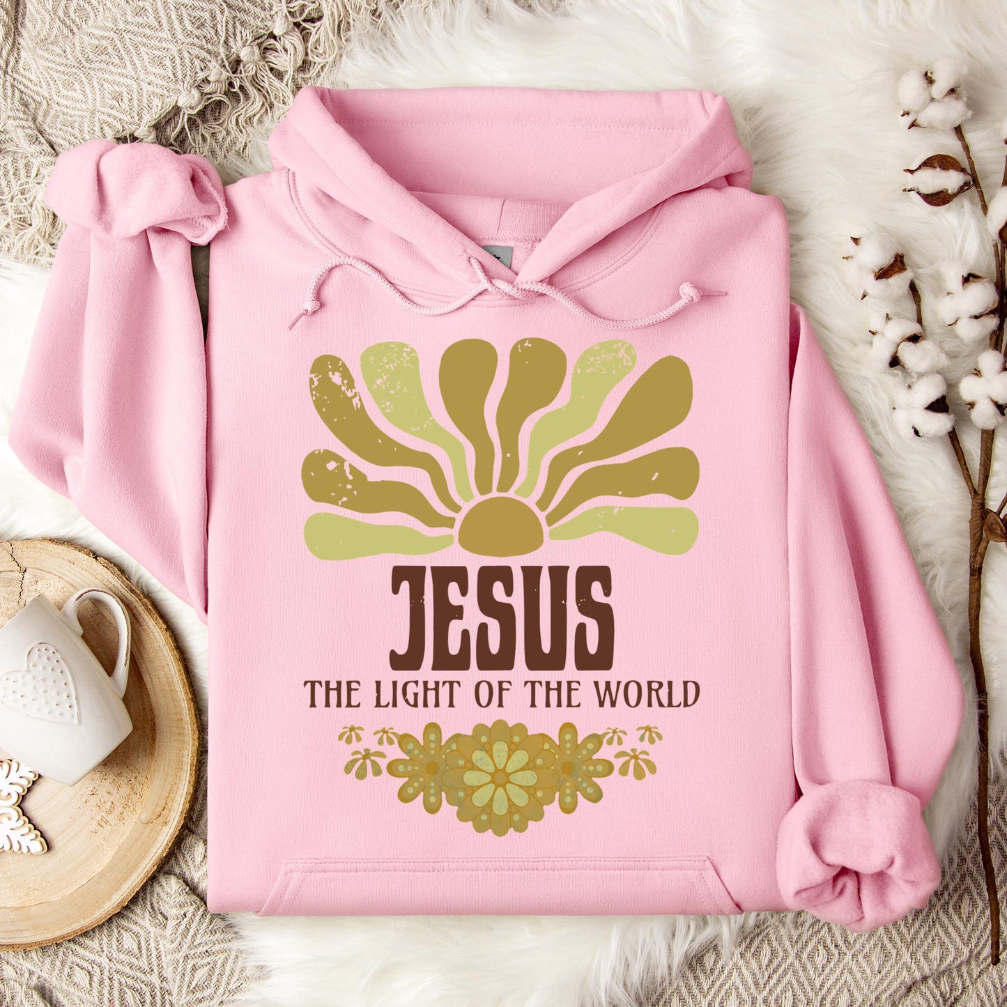 Jesus The Light Of The World Hoodie