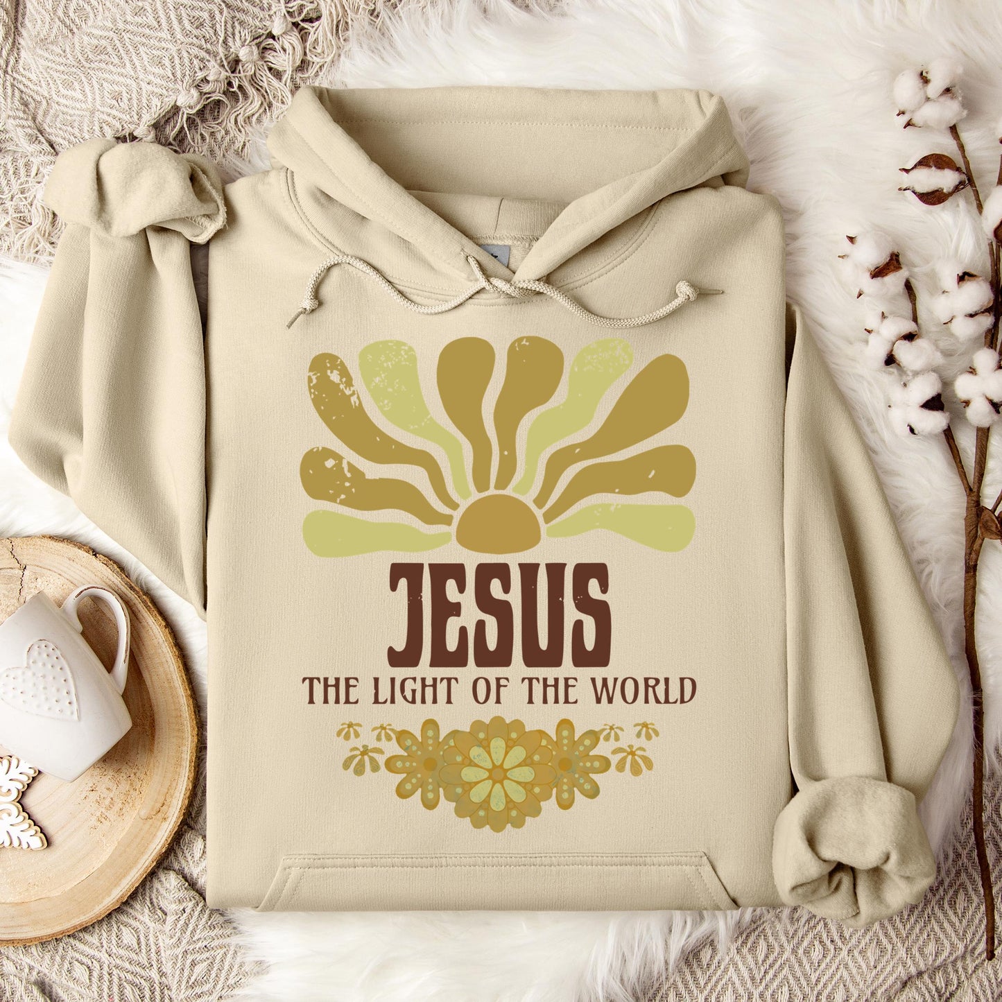 Jesus The Light Of The World Hoodie