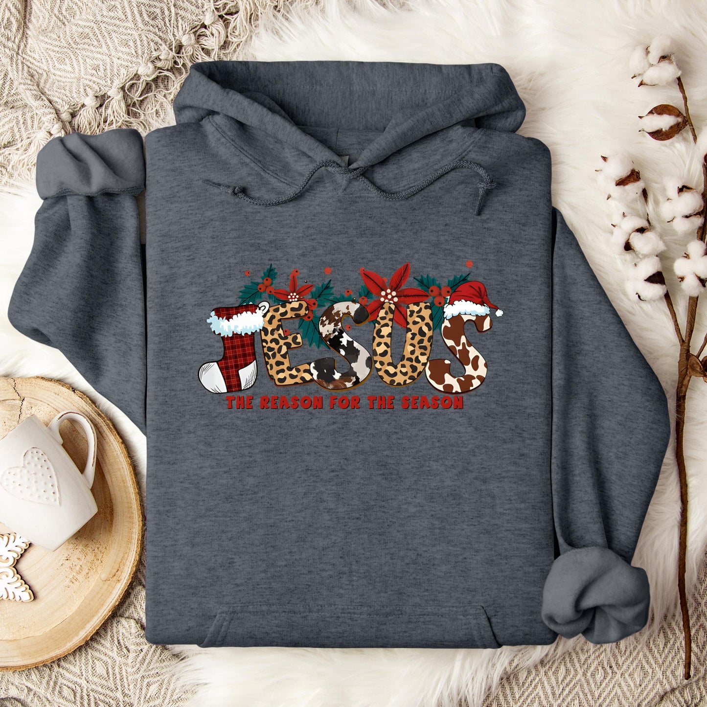 Jesus The Reason For The Season 01 Hoodie