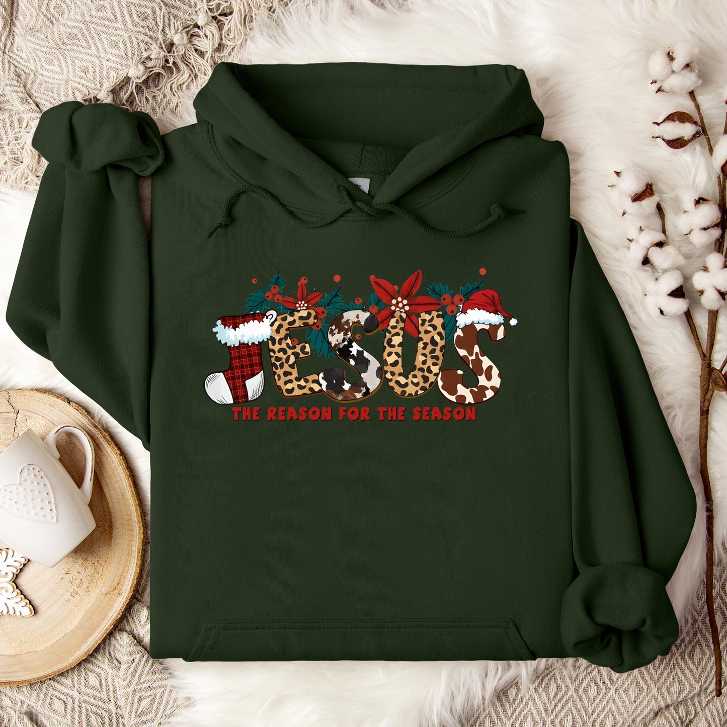 Jesus The Reason For The Season 01 Hoodie