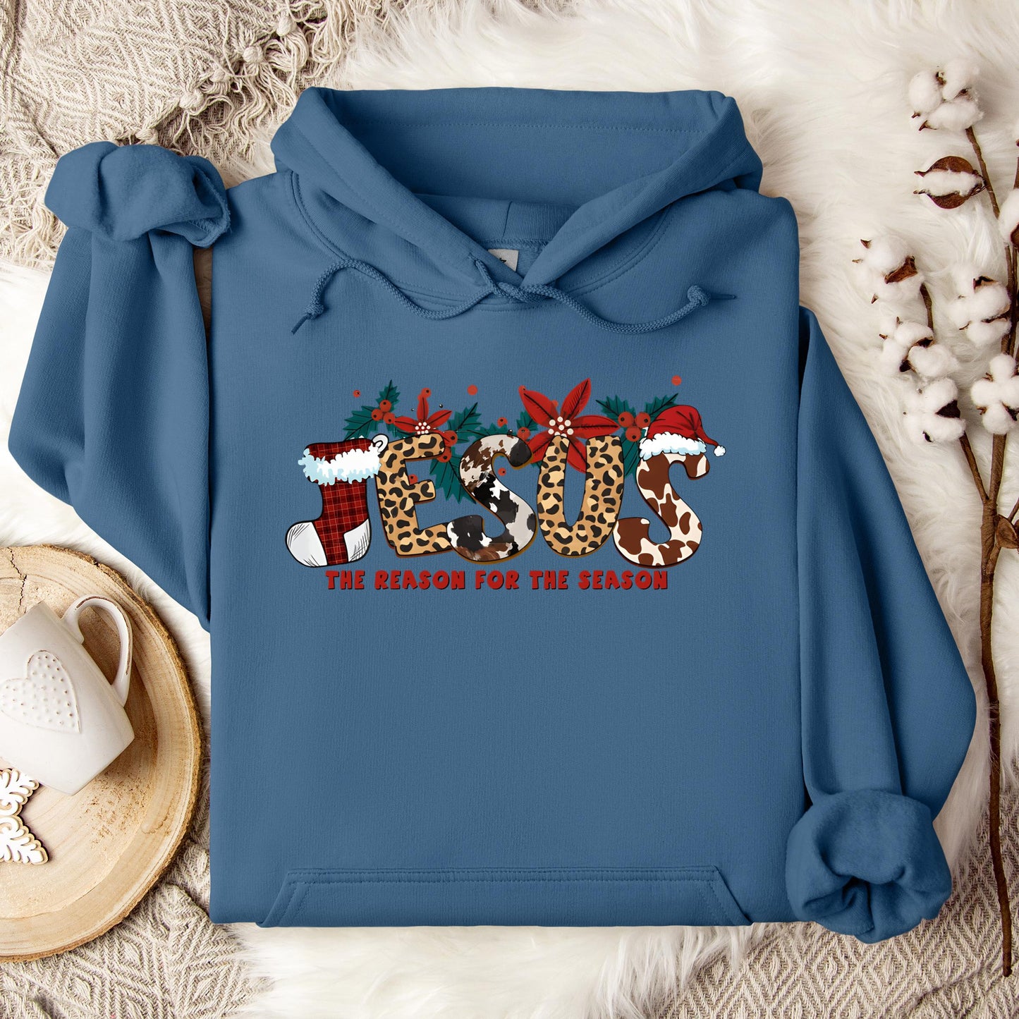 Jesus The Reason For The Season 01 Hoodie