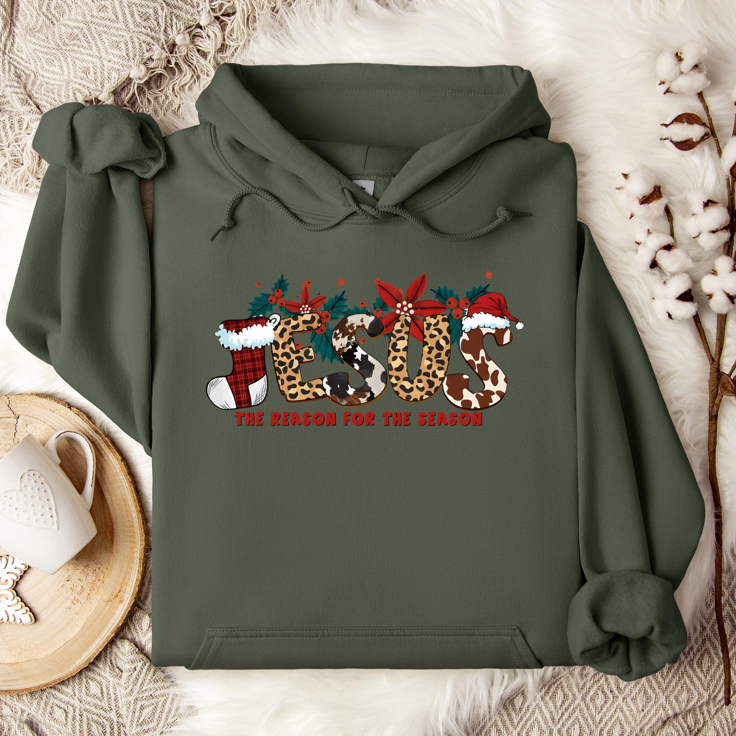 Jesus The Reason For The Season 01 Hoodie