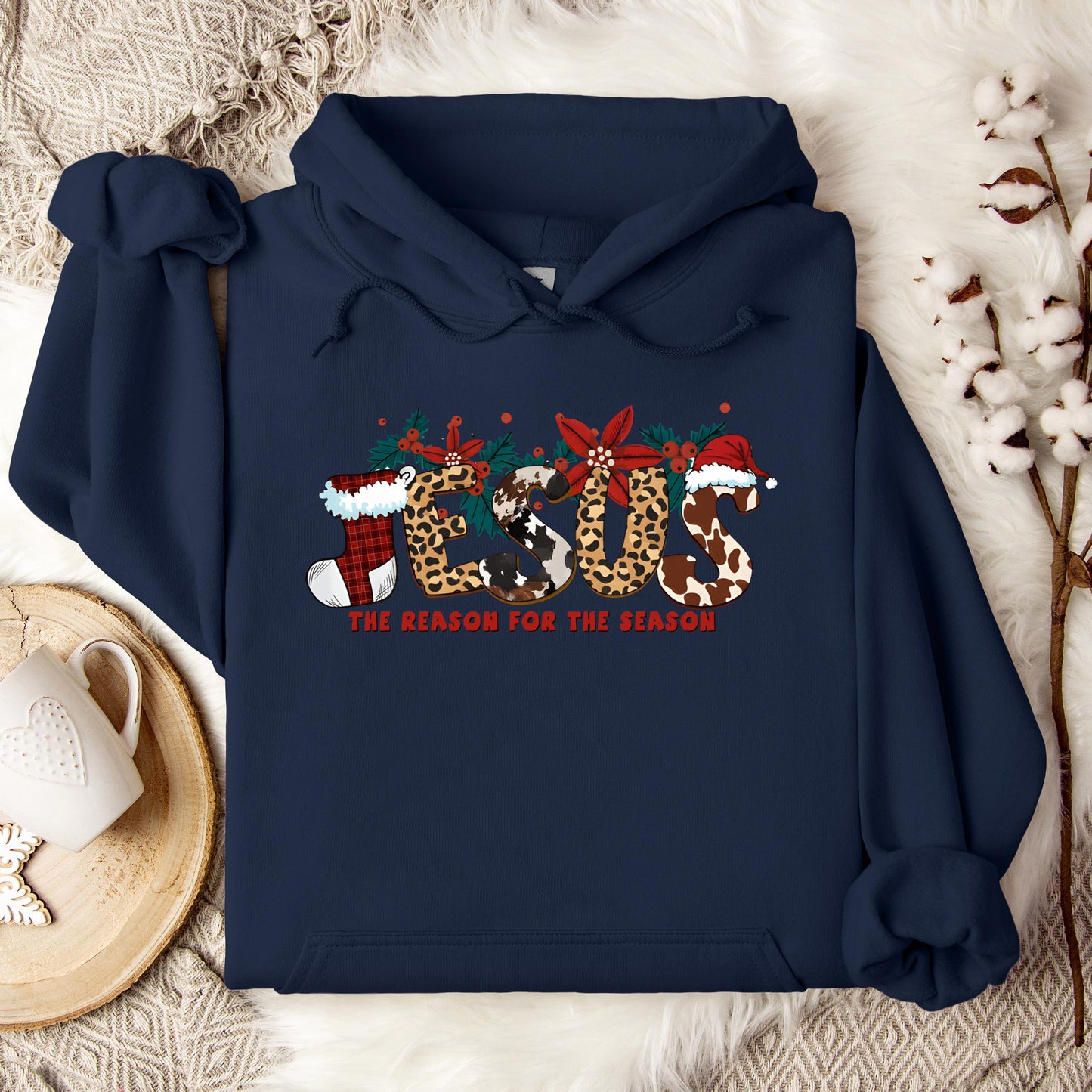 Jesus The Reason For The Season 01 Hoodie