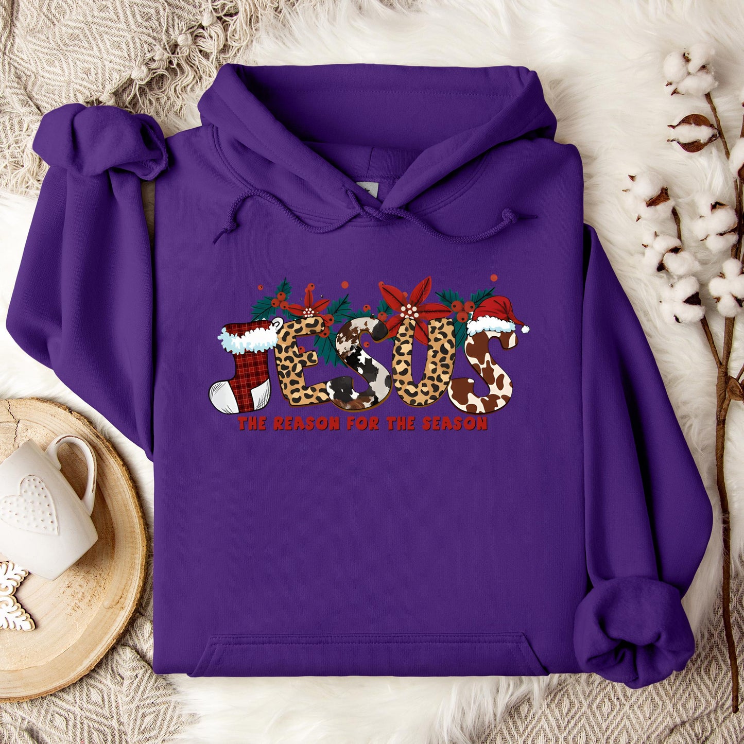 Jesus The Reason For The Season 01 Hoodie