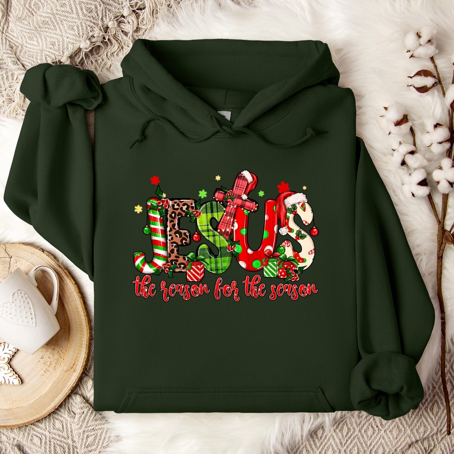 Jesus The Reason For The Season 03 Hoodie