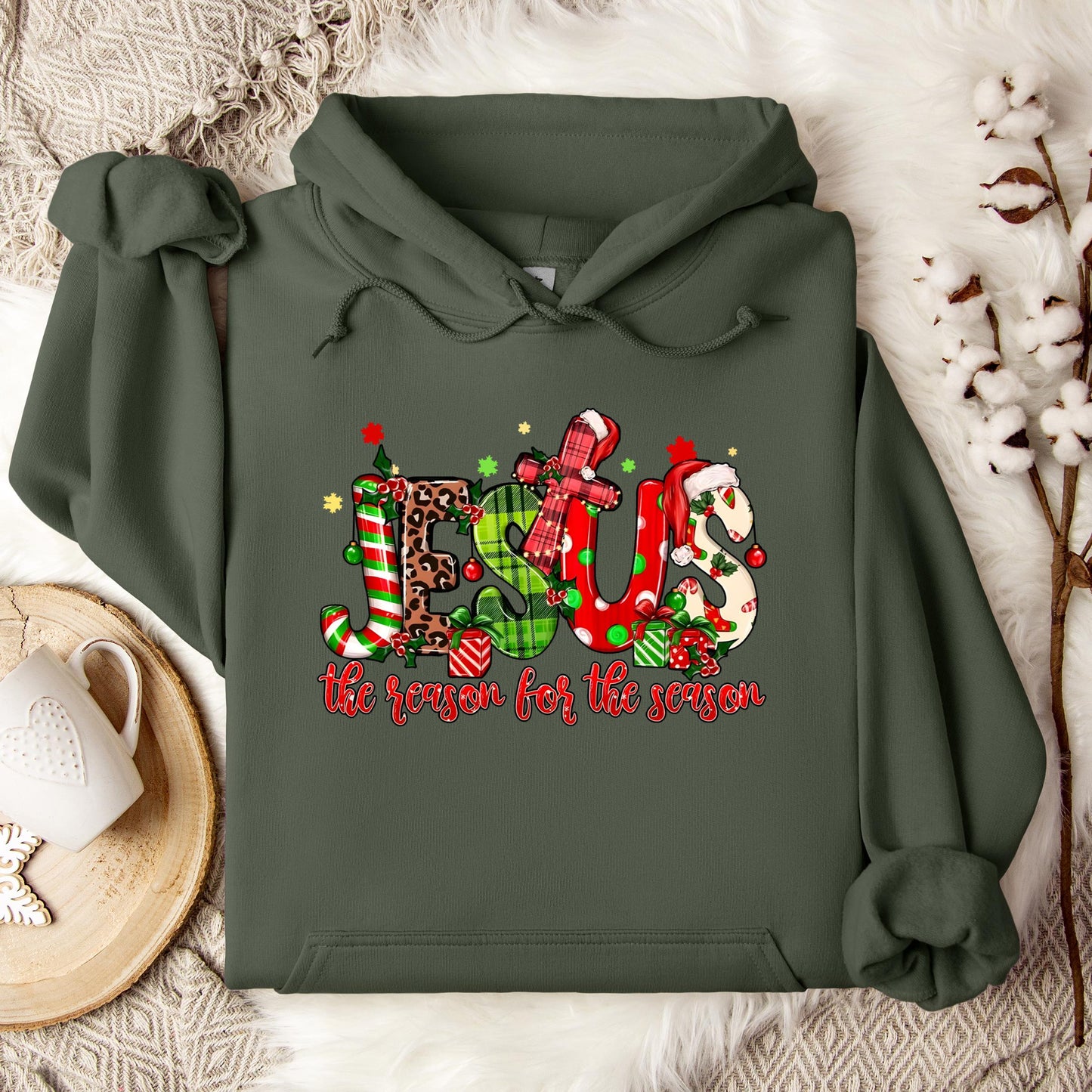 Jesus The Reason For The Season 03 Hoodie