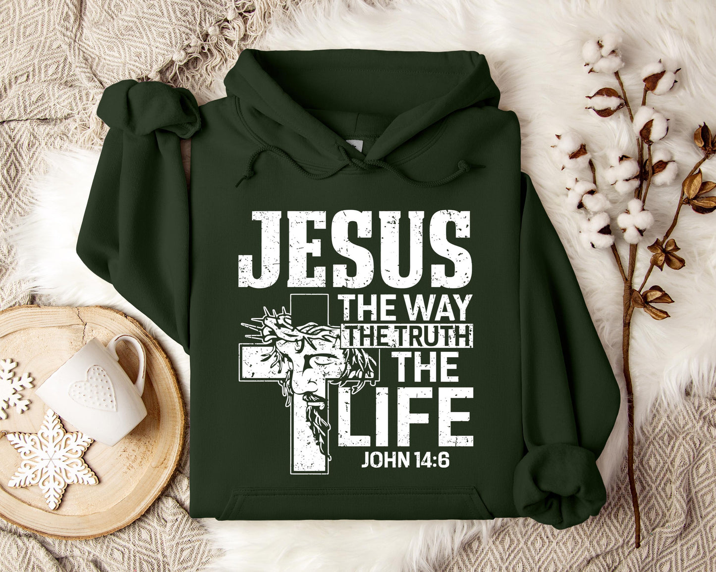 Jesus The Way The Truth The Life John 146 Hoodie