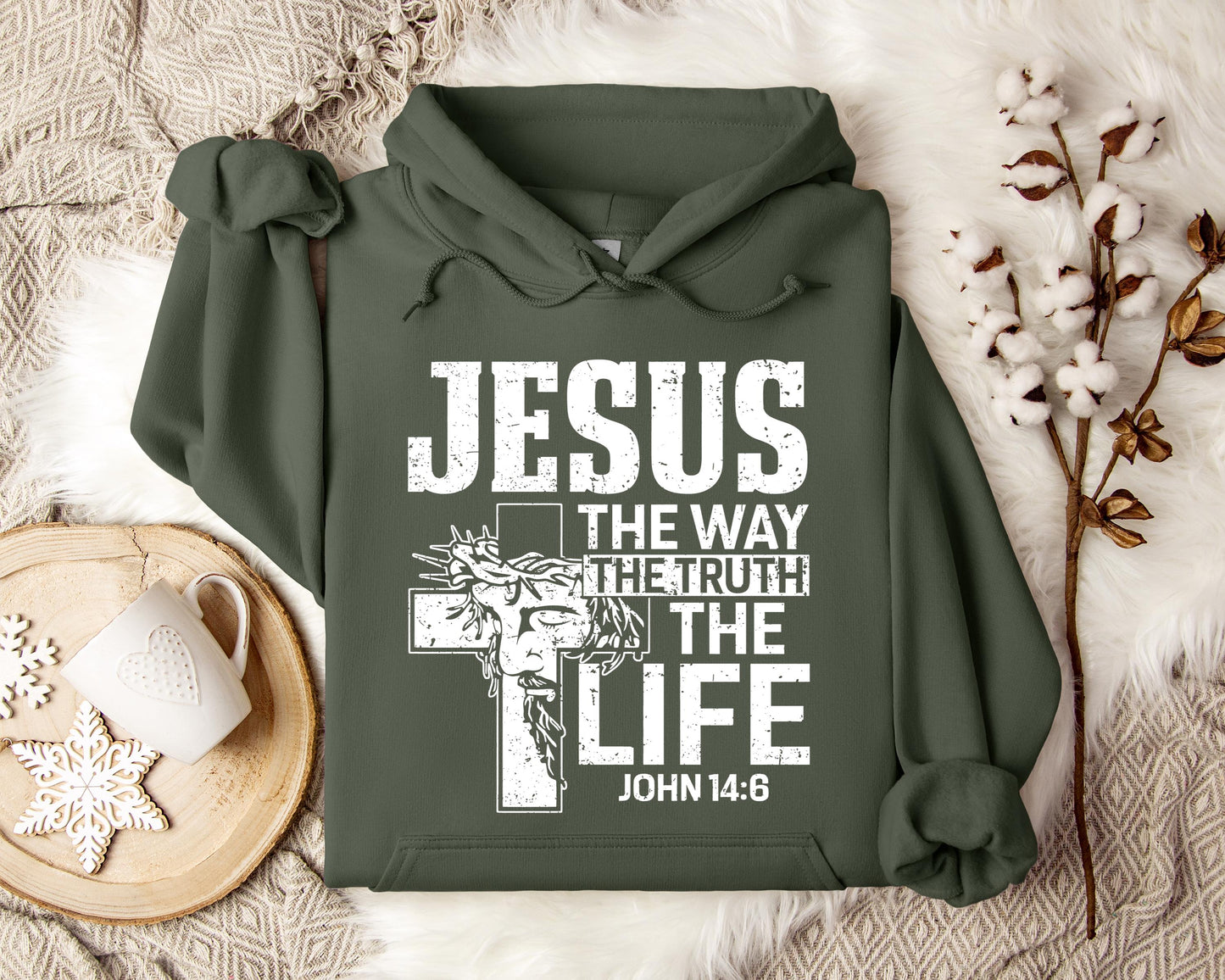 Jesus The Way The Truth The Life John 146 Hoodie