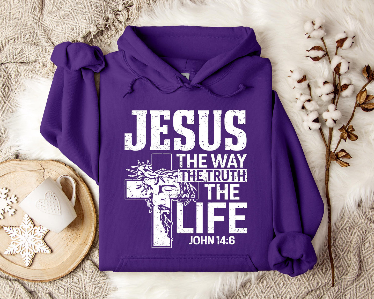 Jesus The Way The Truth The Life John 146 Hoodie
