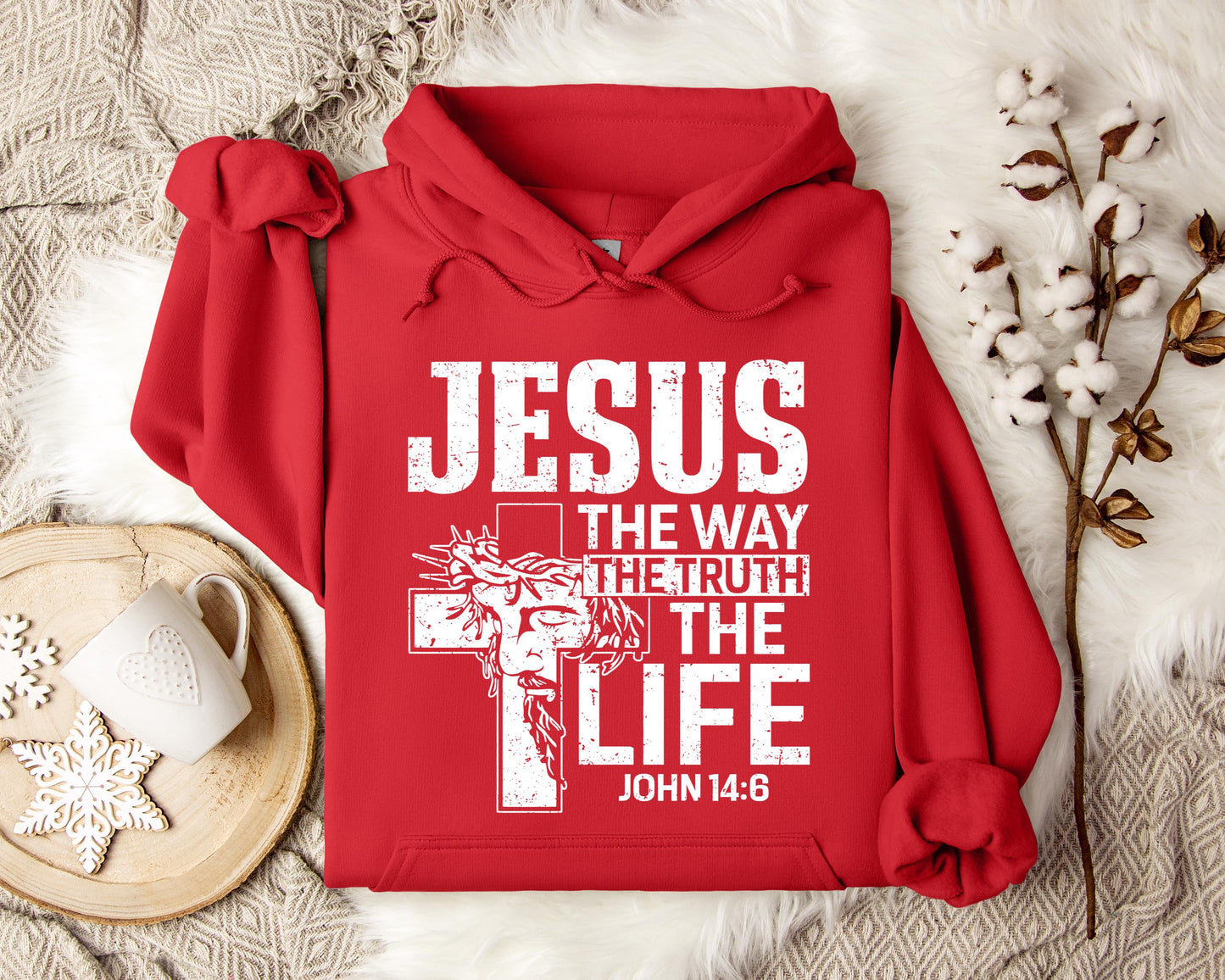 Jesus The Way The Truth The Life John 146 Hoodie