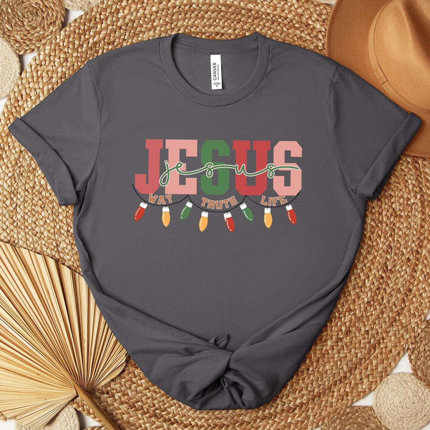 Jesus Way Truth Life Christmas Premium T-shirt