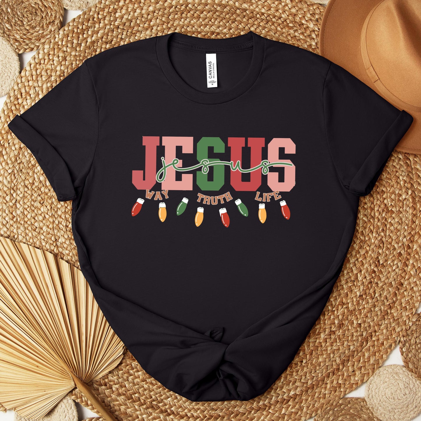 Jesus Way Truth Life Christmas Premium T-shirt