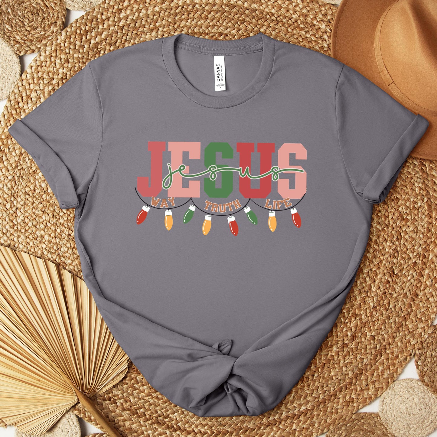Jesus Way Truth Life Christmas Premium T-shirt