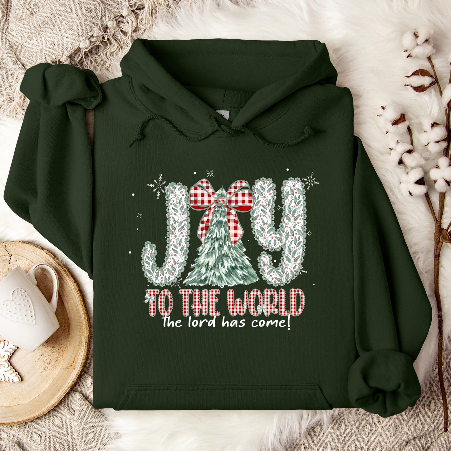 Joy To The World The Lord Has Come Hoodie