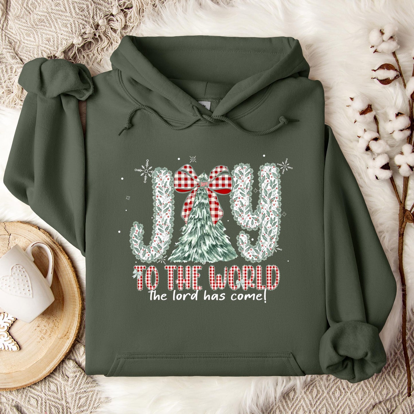 Joy To The World The Lord Has Come Hoodie