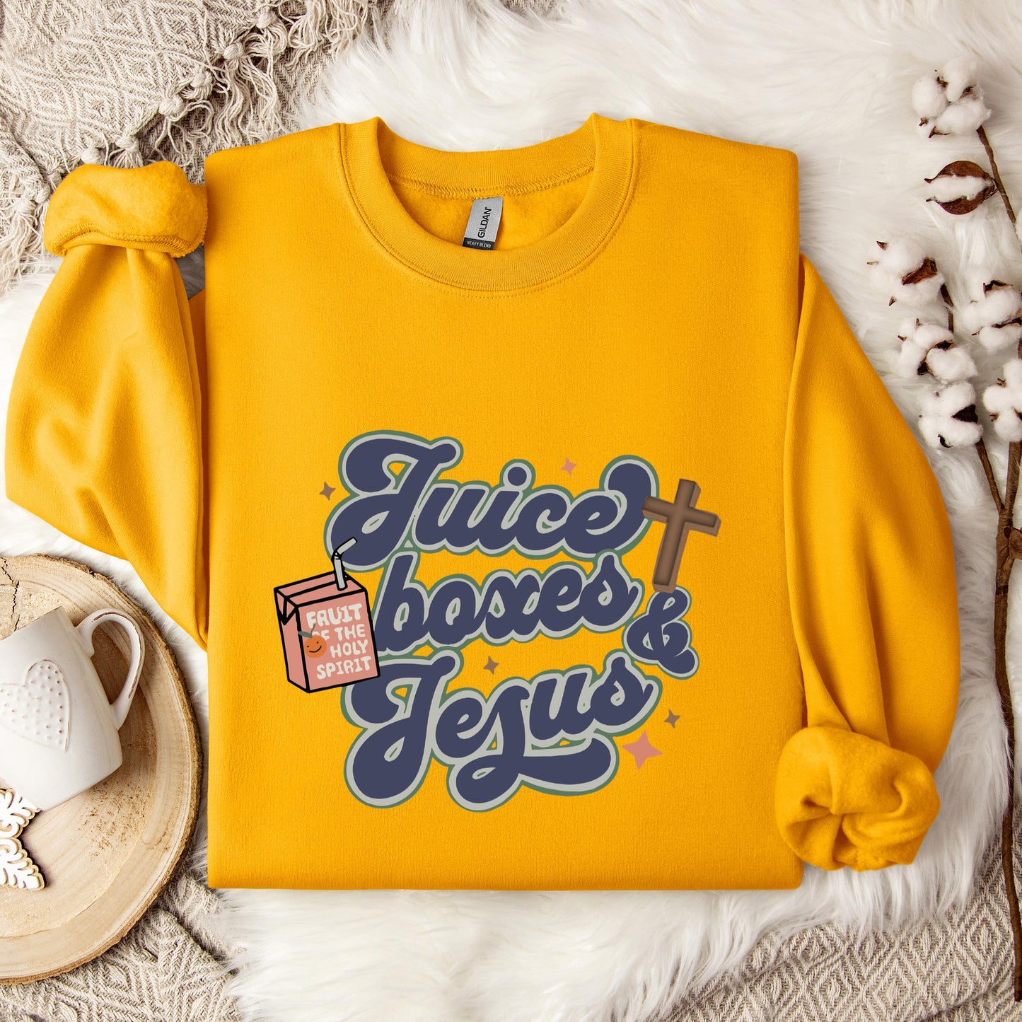 Juice Boxes And Jesus Sweatshirt