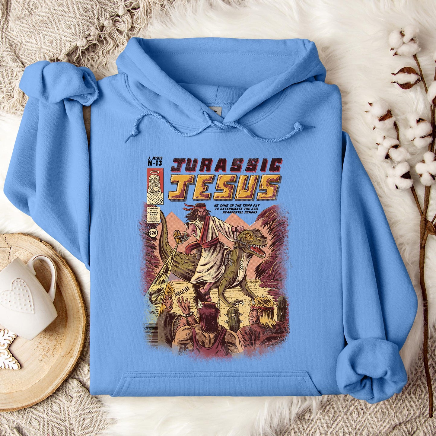 Jurassic Jesus Hoodie