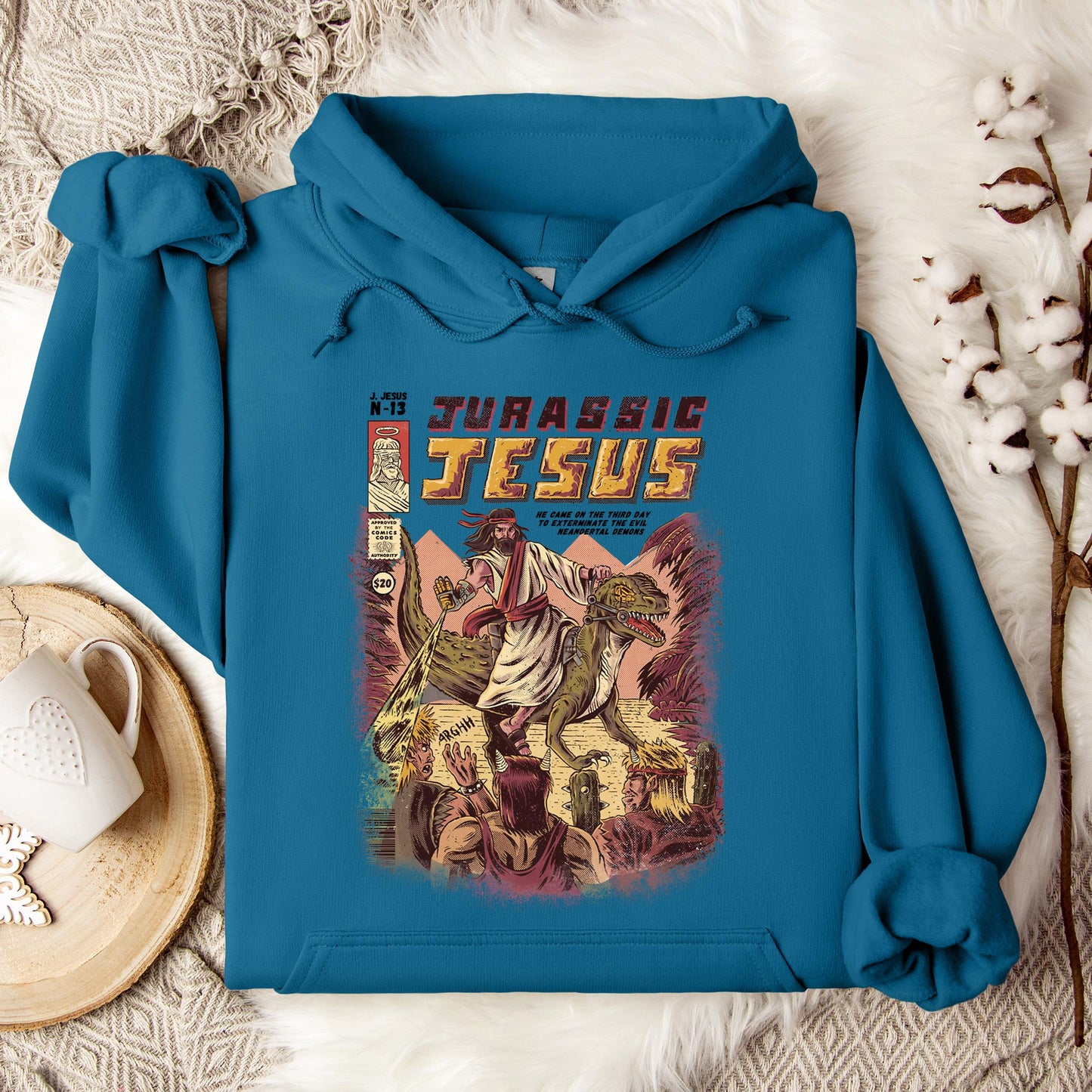 Jurassic Jesus Hoodie