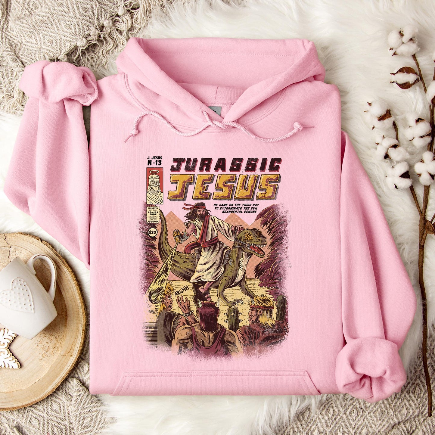Jurassic Jesus Hoodie
