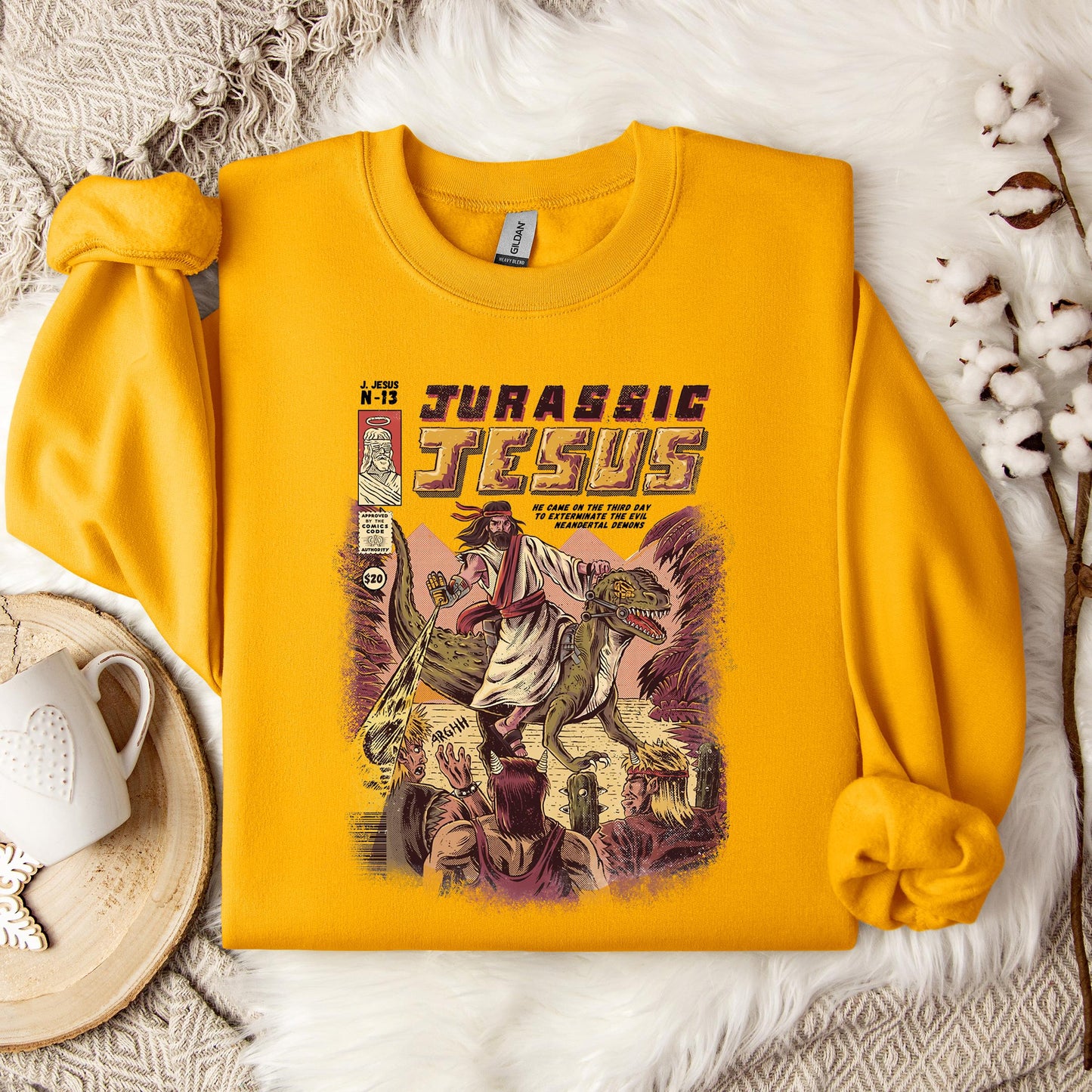 Jurassic Jesus Sweatshirt