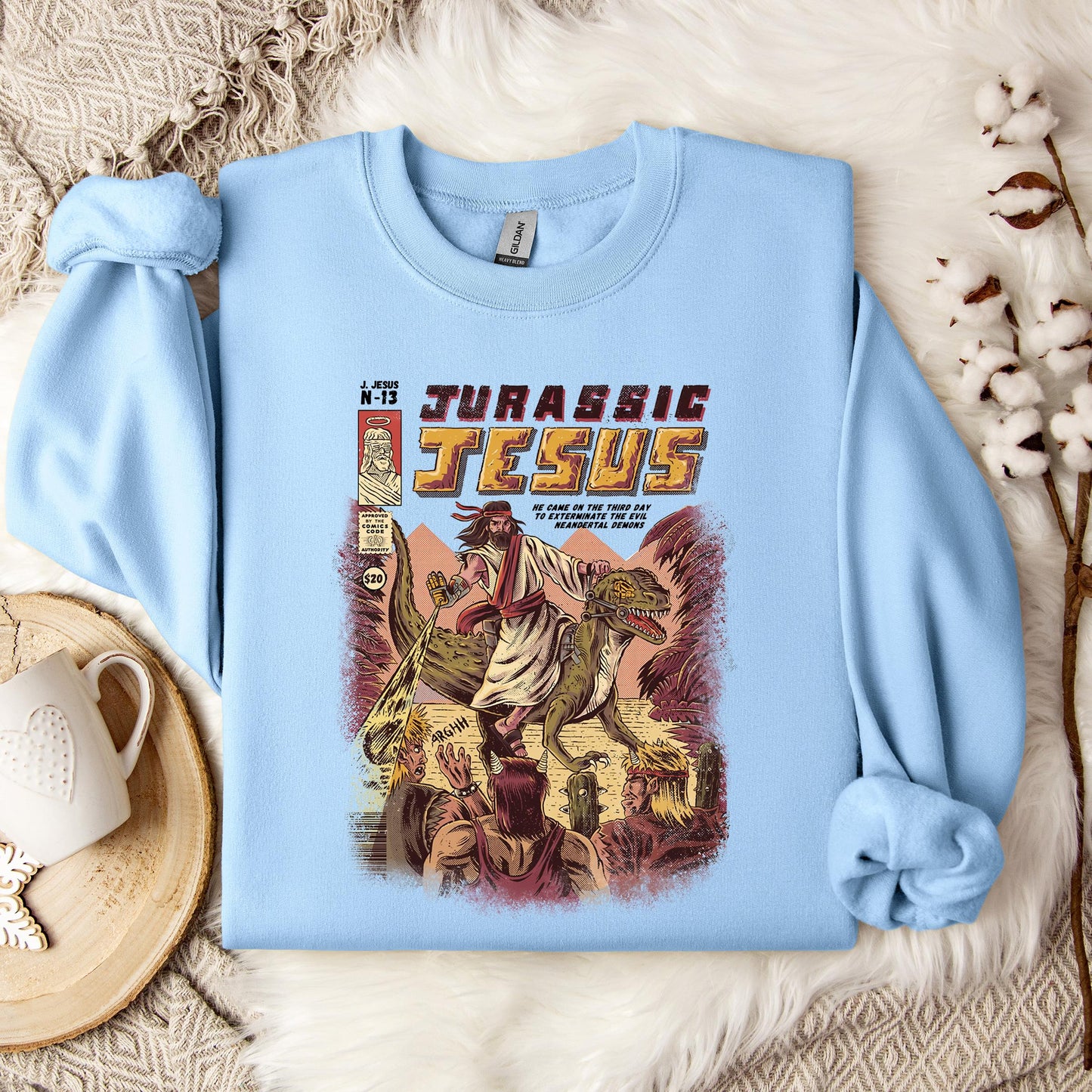 Jurassic Jesus Sweatshirt